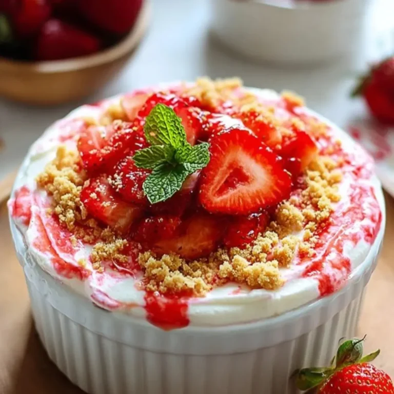 Erdbeer-Käsekuchen-Dip