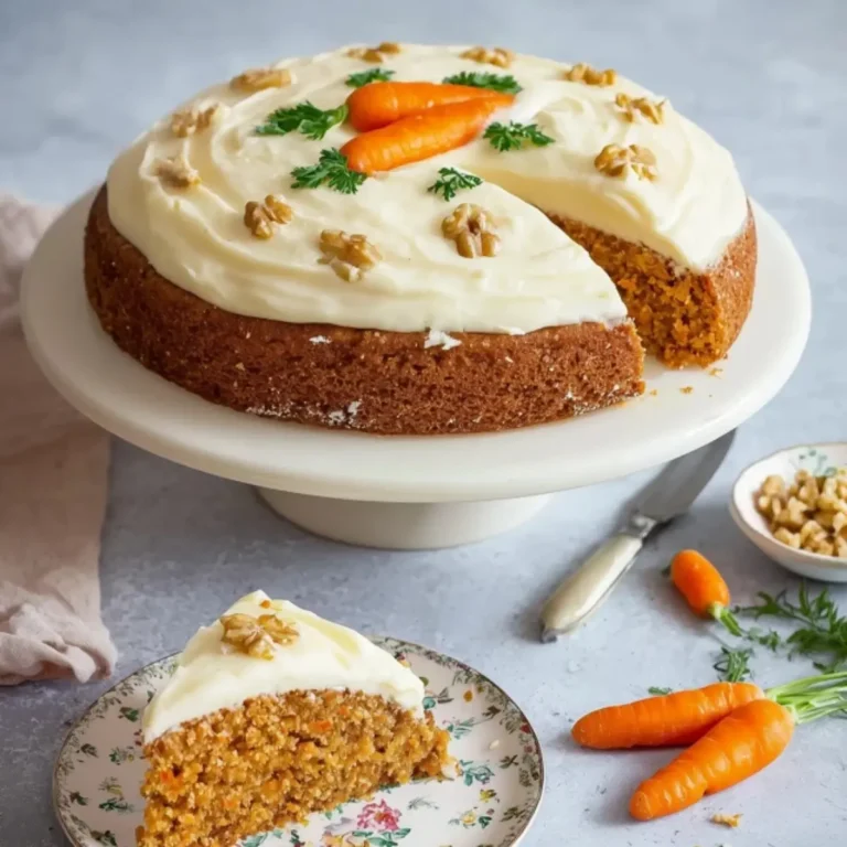 Karottenkuchen mit Frischkäse-Frosting