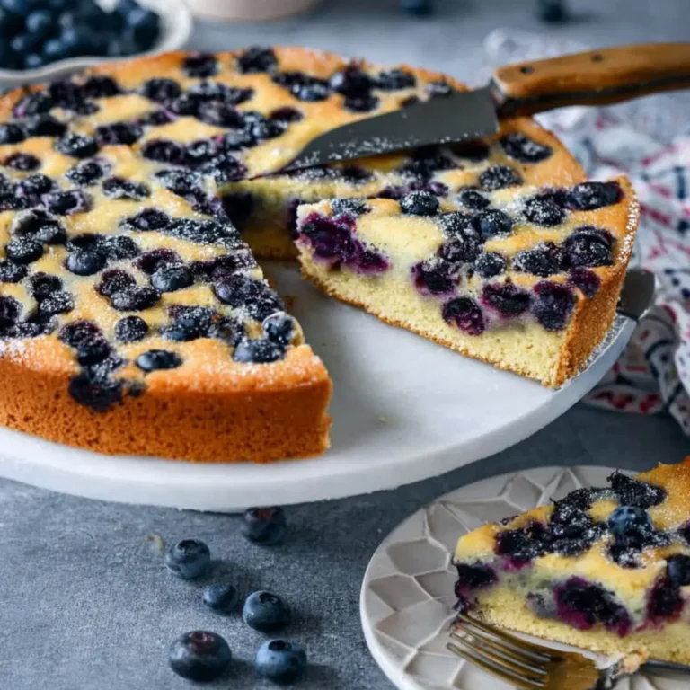 Blaubeerkuchen