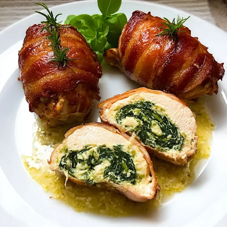 Bärlauch Hähnchen Rouladen