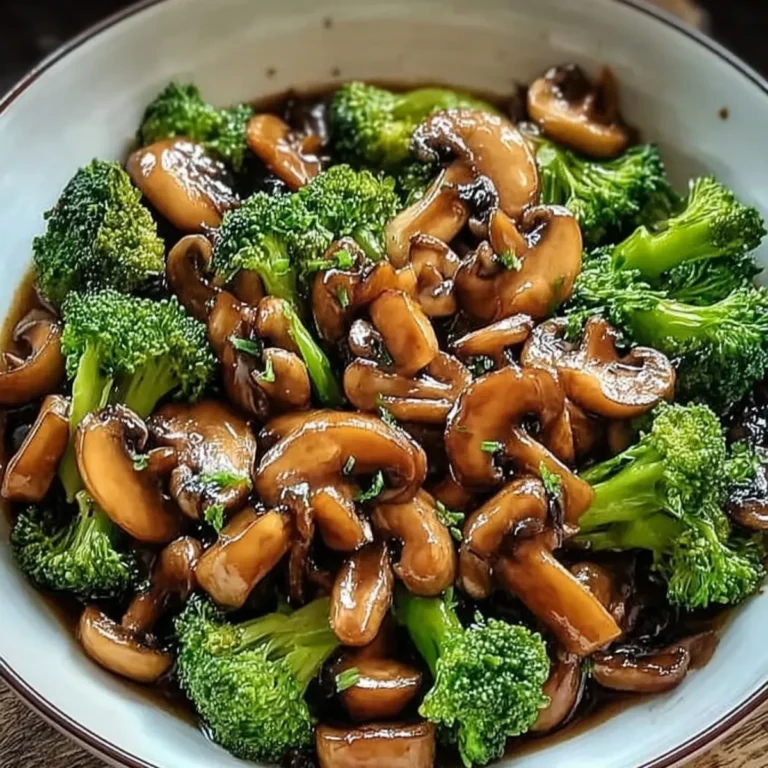 Champignon Brokkoli Pfanne