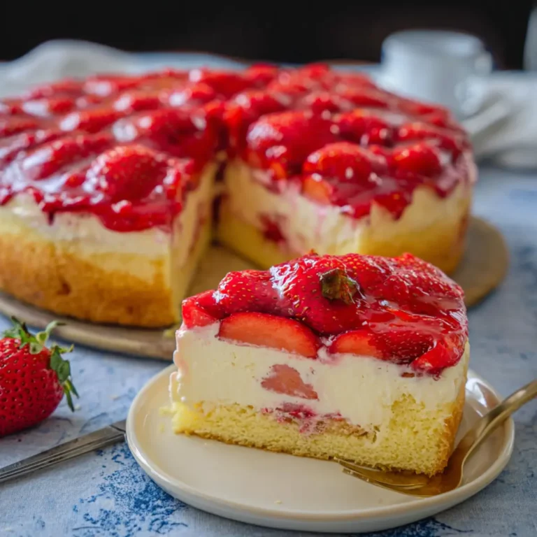 Erdbeer Schmandkuchen
