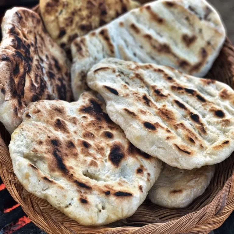 Fladenbrot vom Grill