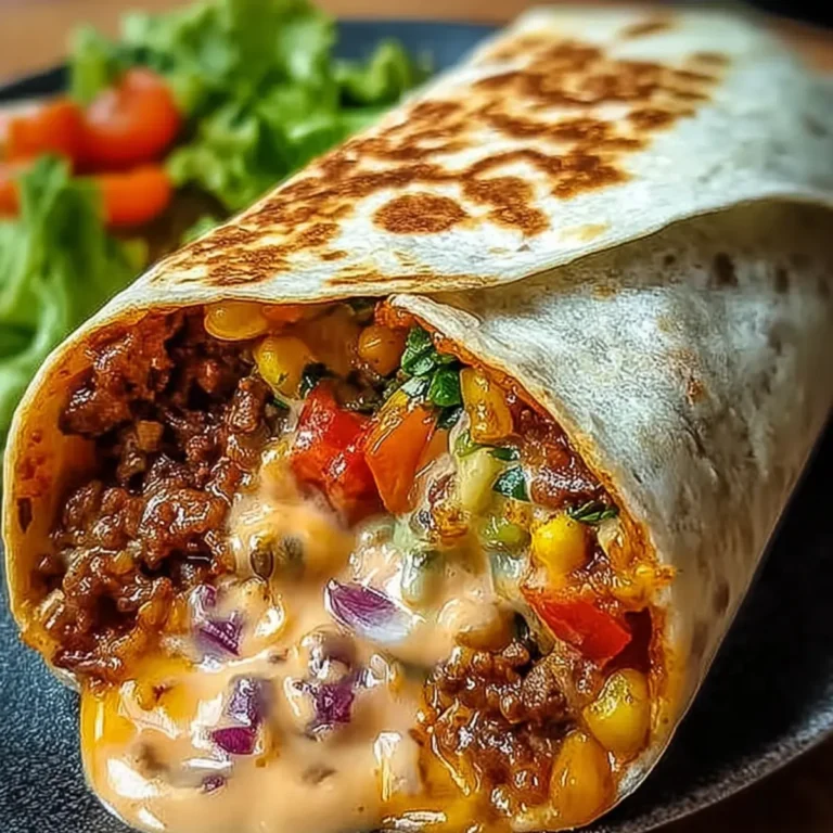 Gegrillter Käse Burrito