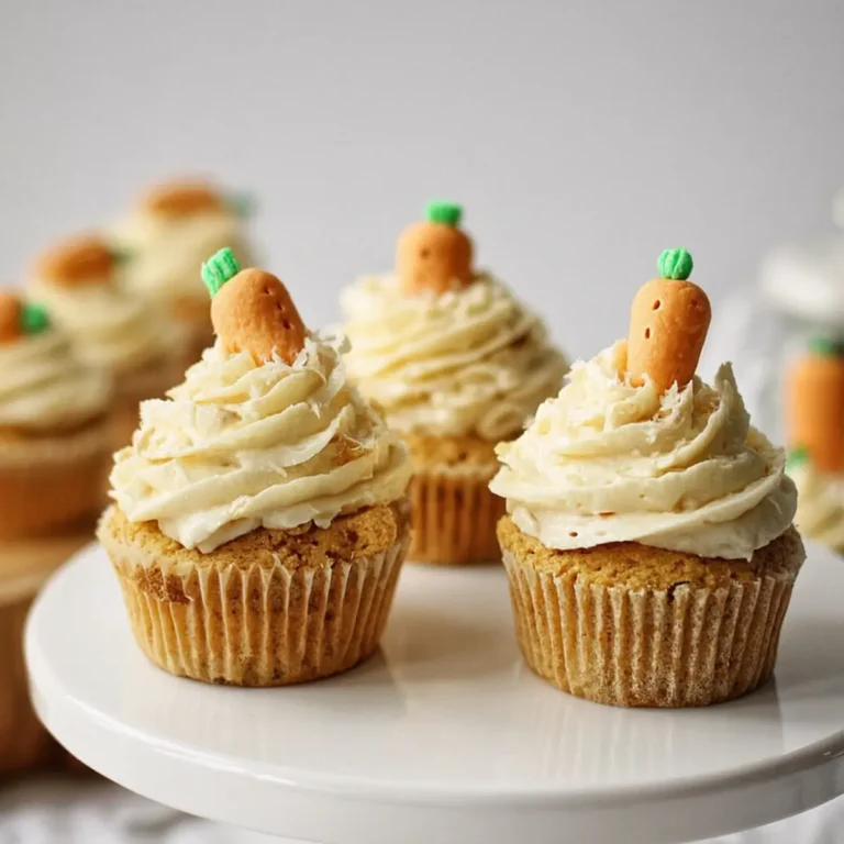 Karotten Cupcakes mit Frischkäse Frosting