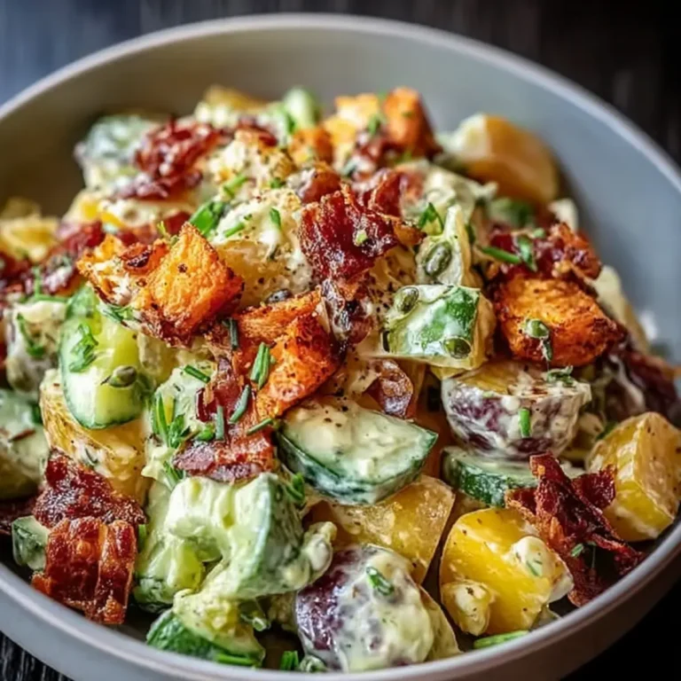 Knuspriger Kartoffelsalat