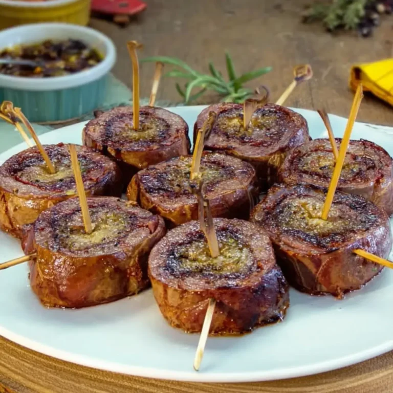 Rinderrouladen vom Grill