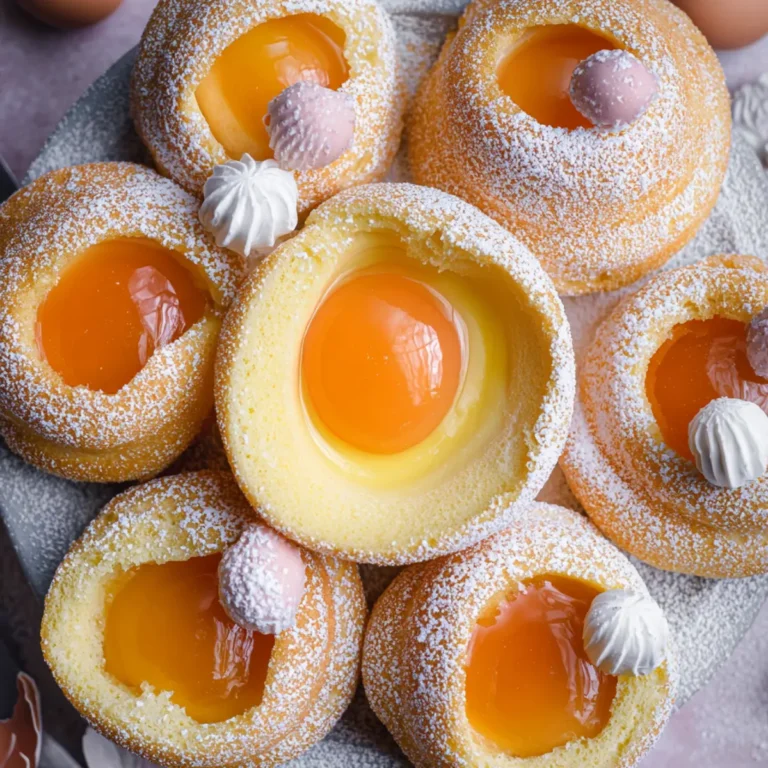 Spiegelei Puddingteilchen