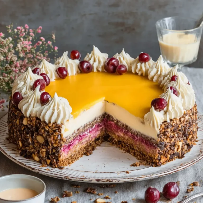 Eierlikörtorte mit Kirschen: Ein Fest für die Sinne