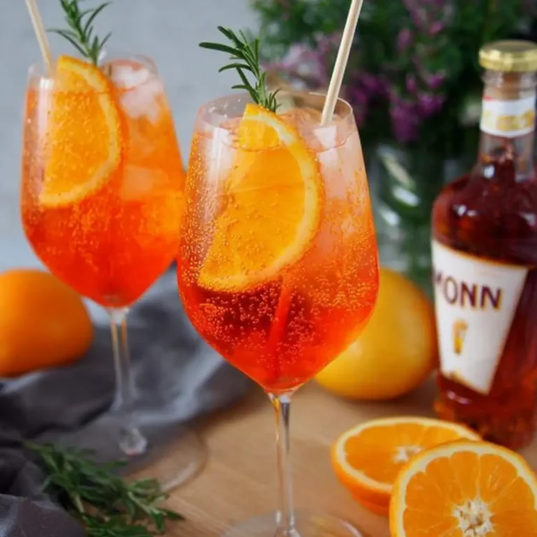 Alkoholfreier Aperol Spritz