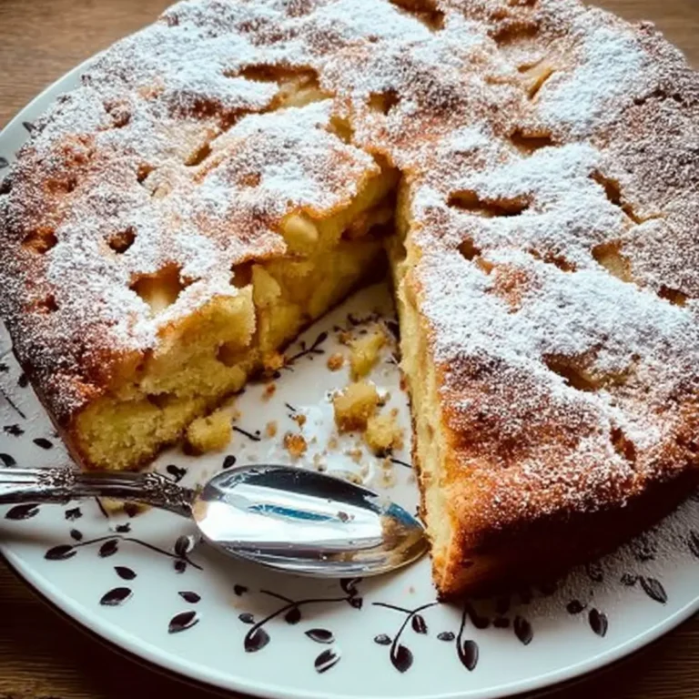 Apfelkuchen mit Rührteig