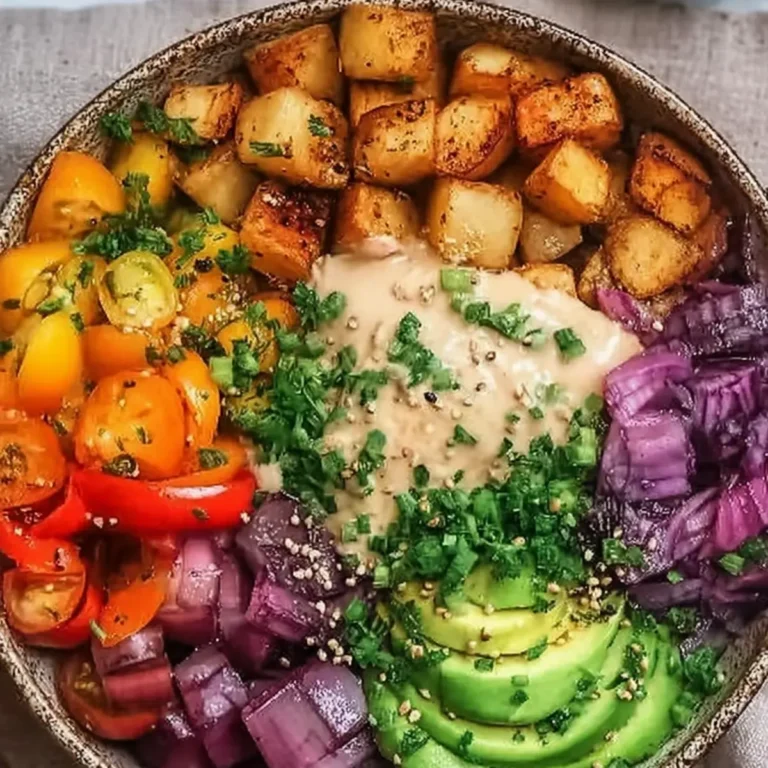 Buddha Bowl mit Kartoffeln