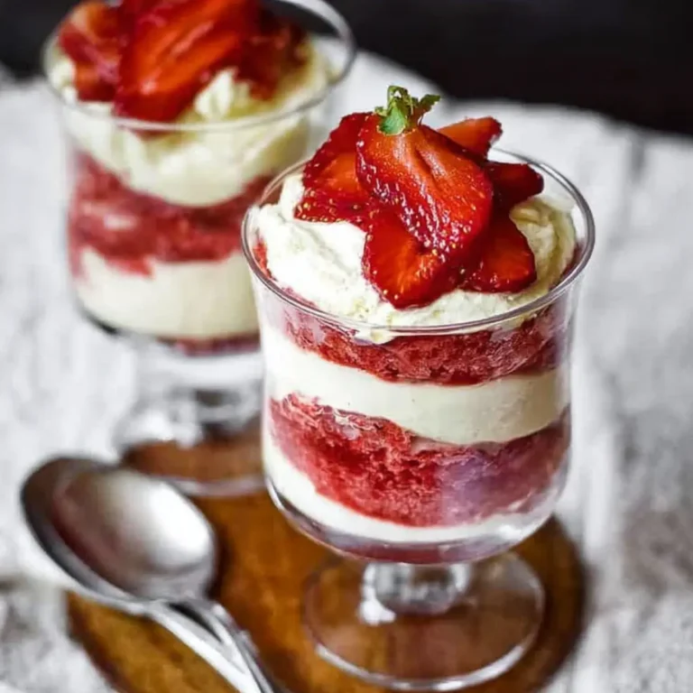 Erdbeer Zitronen Mascarpone Mousse