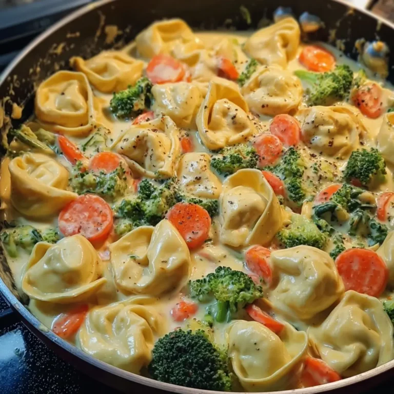 Gemüse Tortellini Pfanne