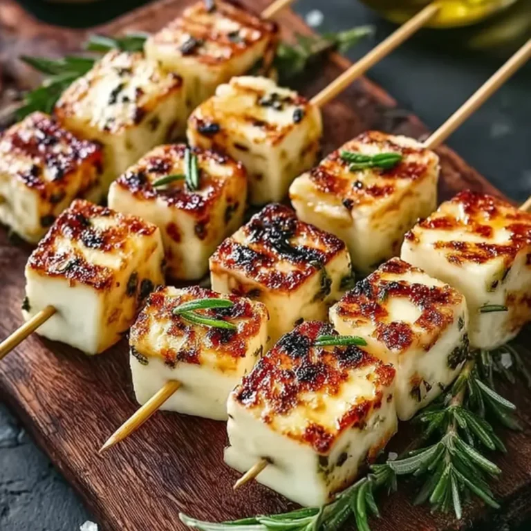 Halloumi Spieße