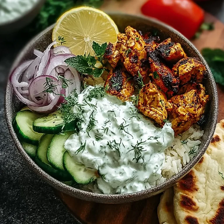 Hähnchen Tzatziki Bowl
