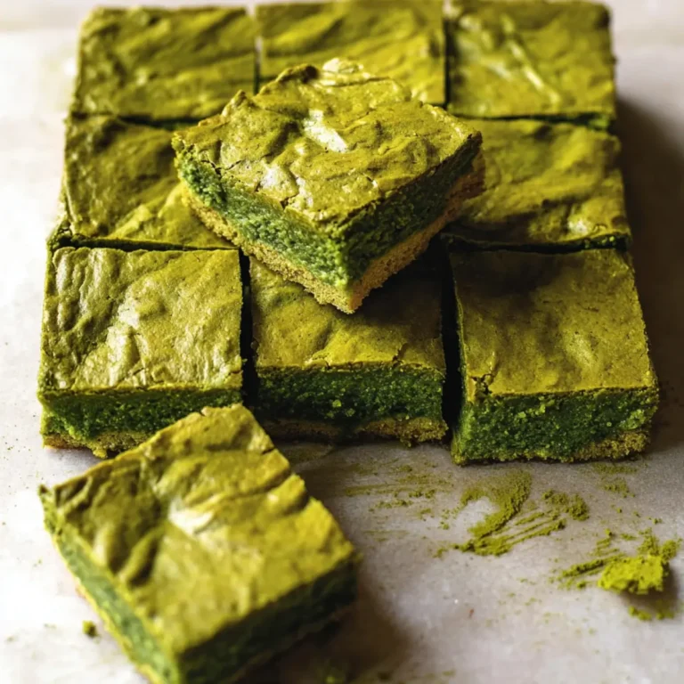 Matcha Brownies
