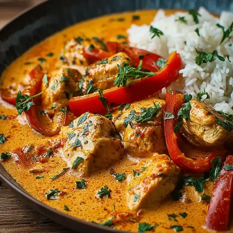 Paprika Sahne Hähnchen