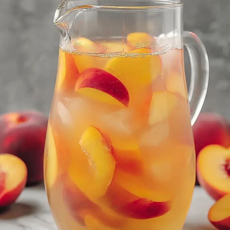 Pfirsich Sangria