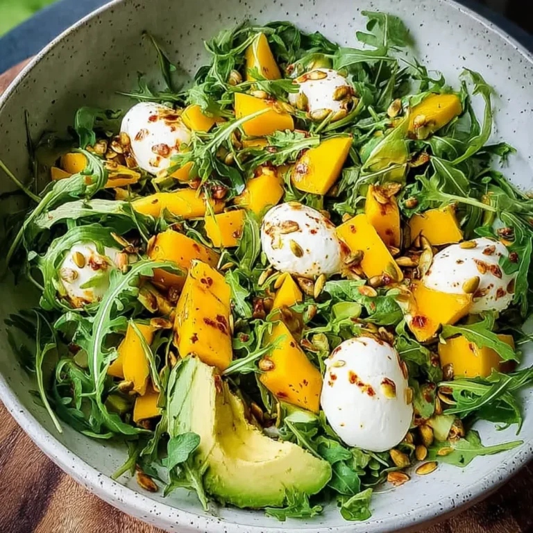 Rucola Mango Salat