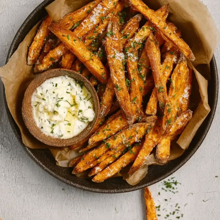 Süßkartoffel Pommes