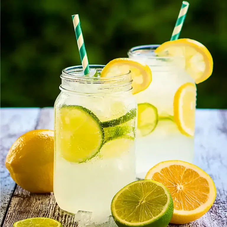 Sprudelnde Limonade