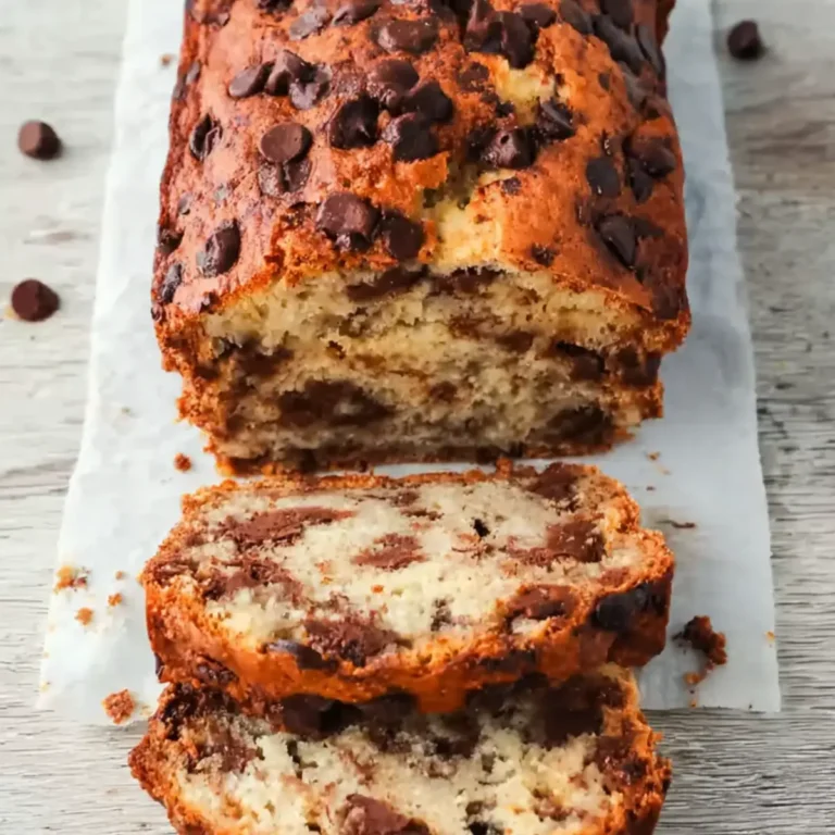 Veganes Bananenbrot mit Schokolade