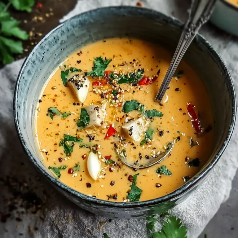 mexikanische Knoblauchsuppe