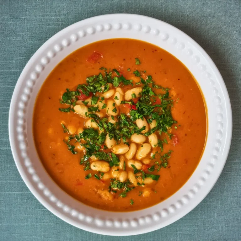 Albanische Bohnensuppe
