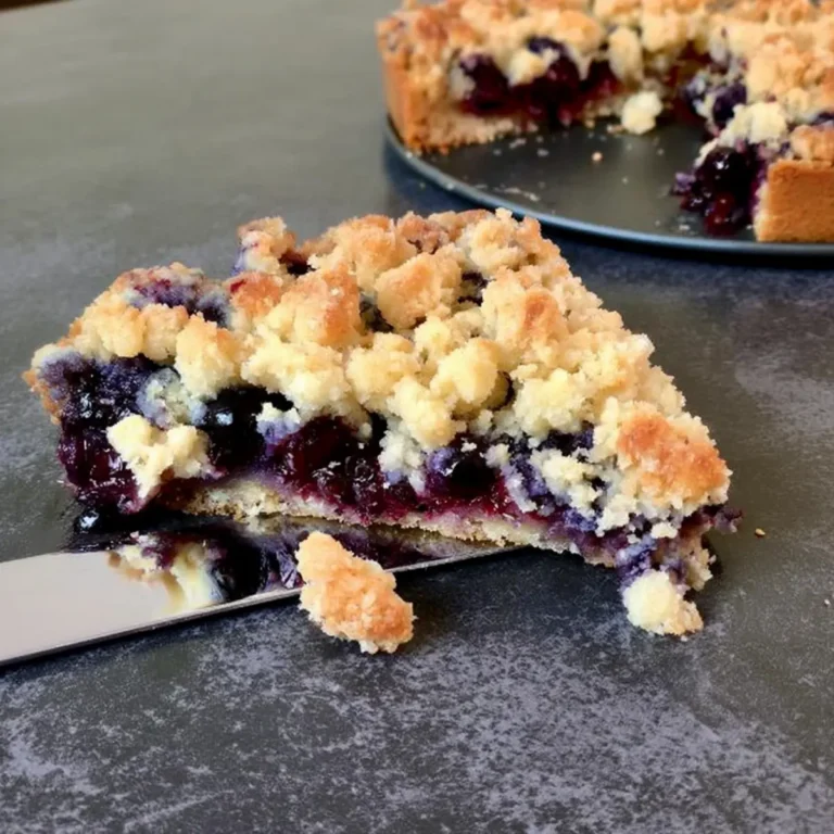 Blaubeer Streuselkuchen