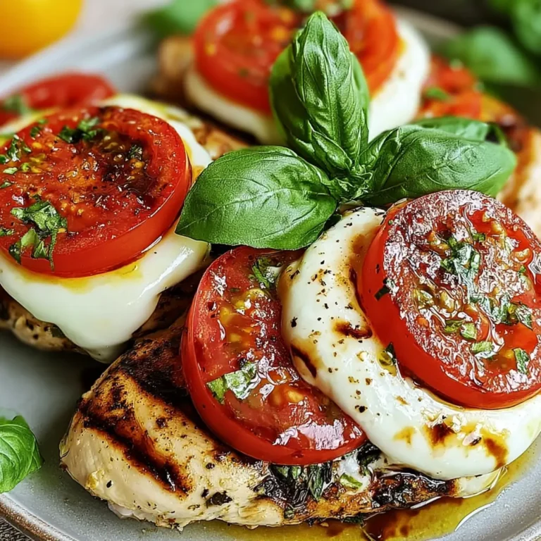 Caprese Hähnchen