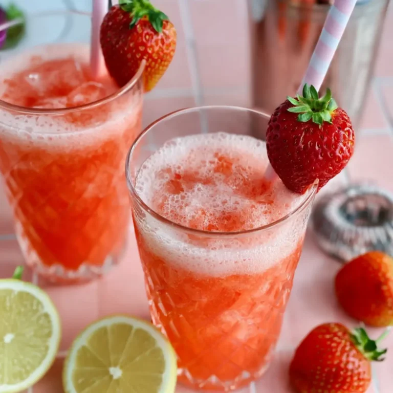 Erdbeer Gin Fizz