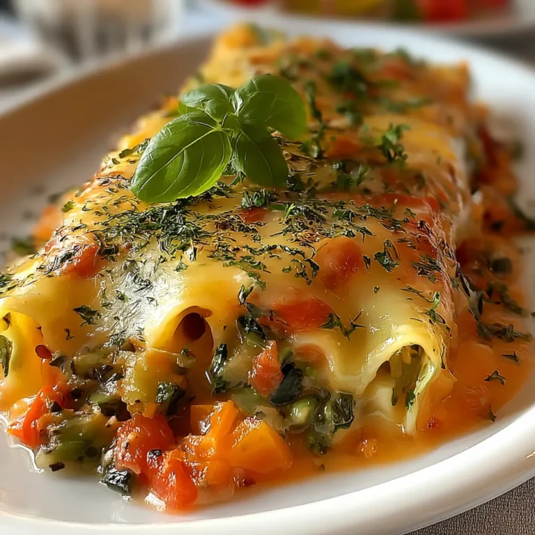 Gemüse Cannelloni