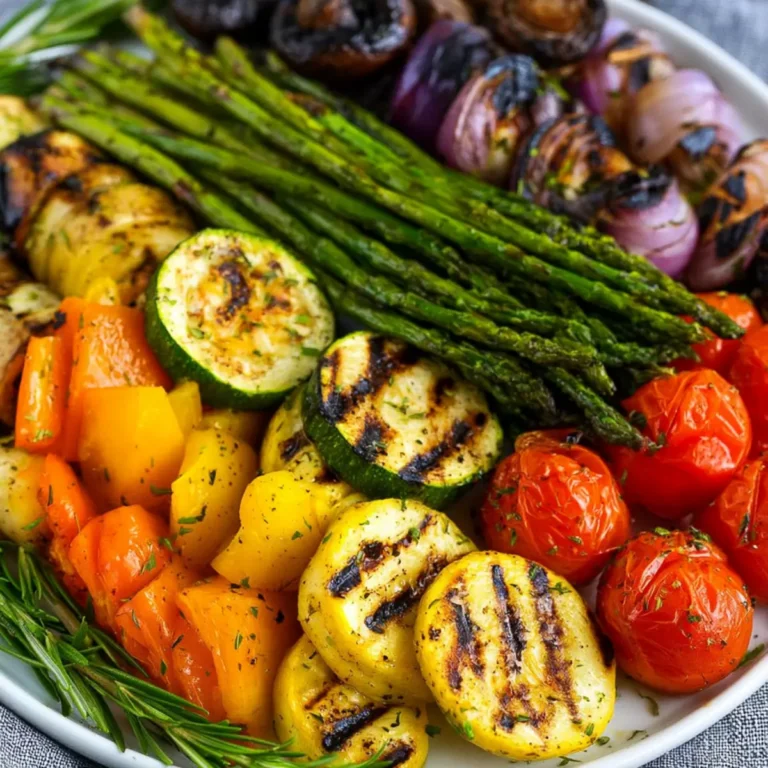 Gemüse Grillen