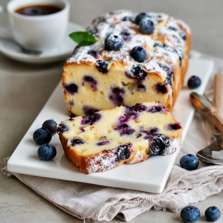 Heidelbeerkuchen mit Joghurt