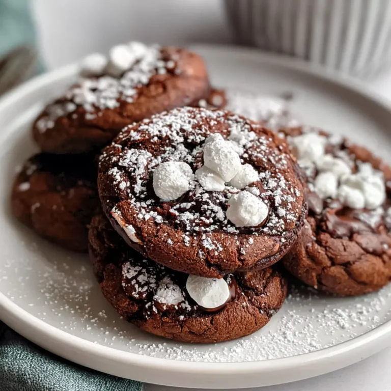 Hot Chocolate Cookies