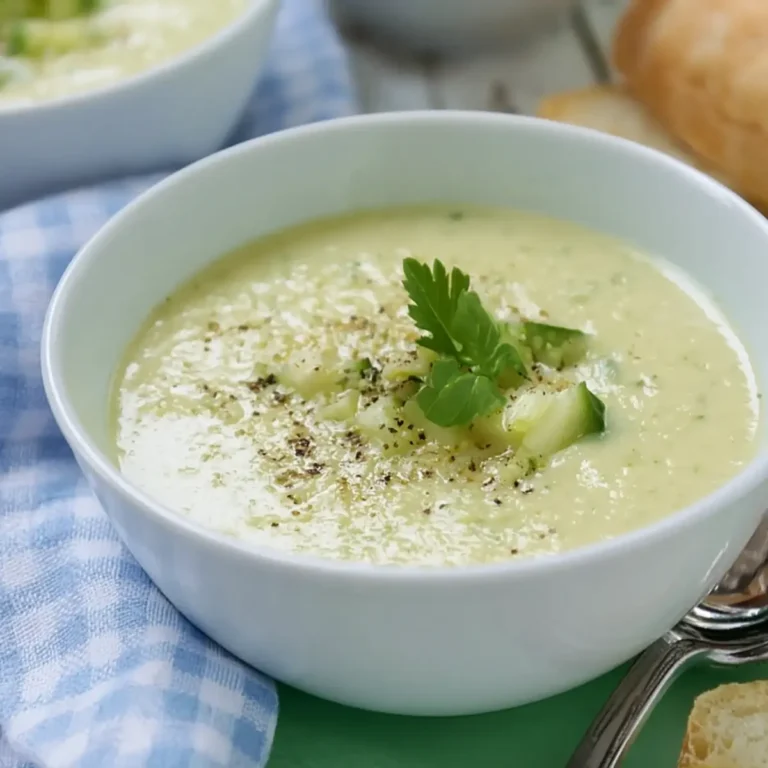 Kalte Gurkensuppe