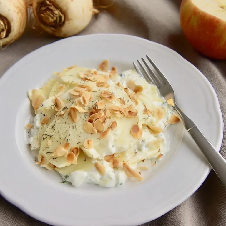 Mairübchen mit Apfel
