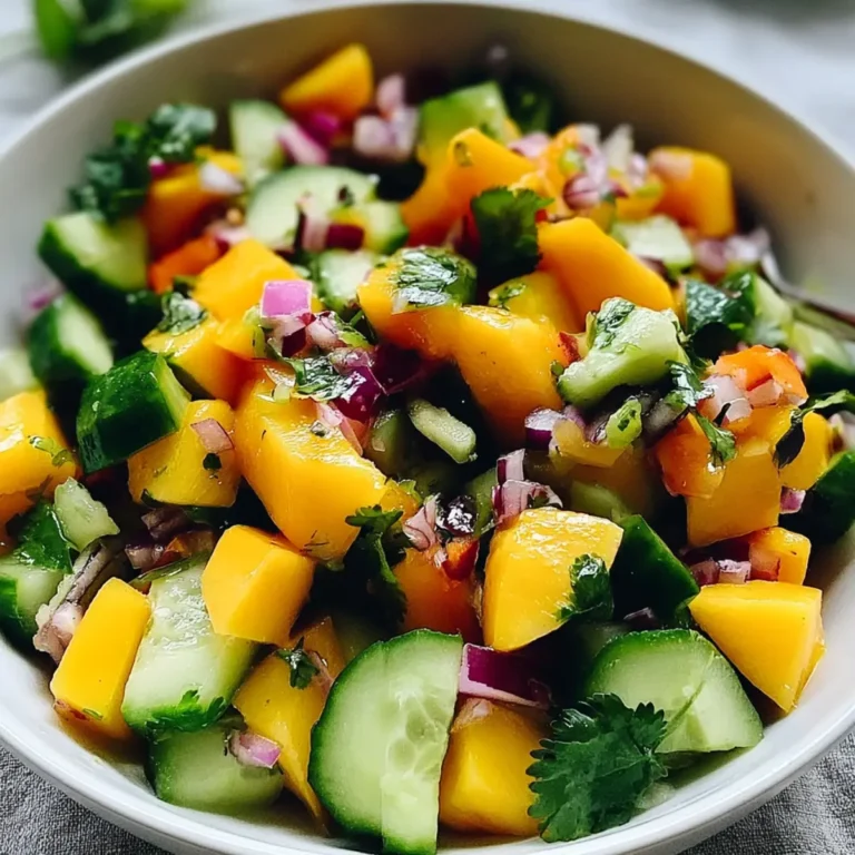 Mango Gurken Salat