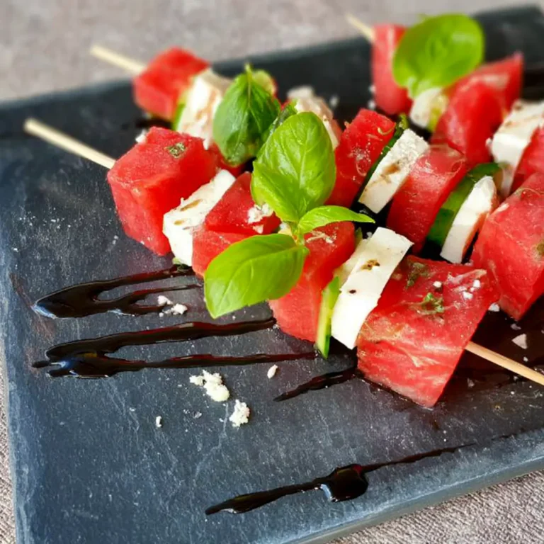 Melone Feta Spieße