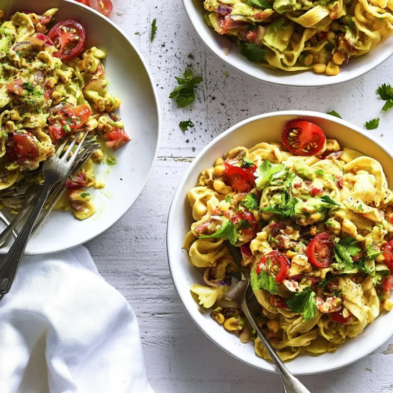 Pasta à la Guacamole