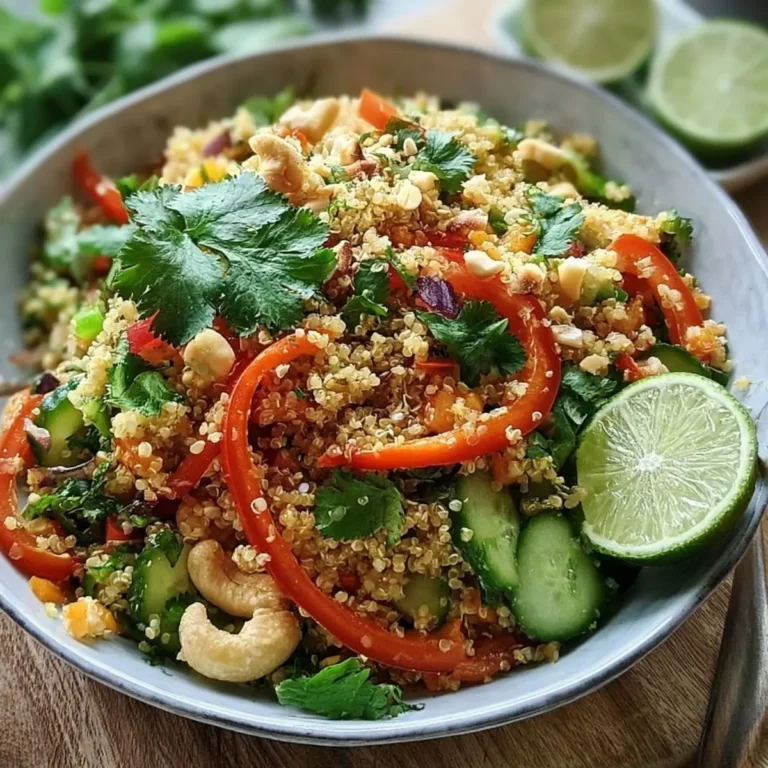 Thai Quinoa Crunch Salat