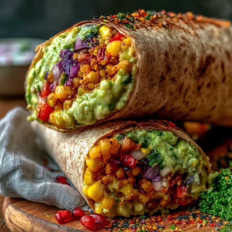 Vegane Gemüse Wraps
