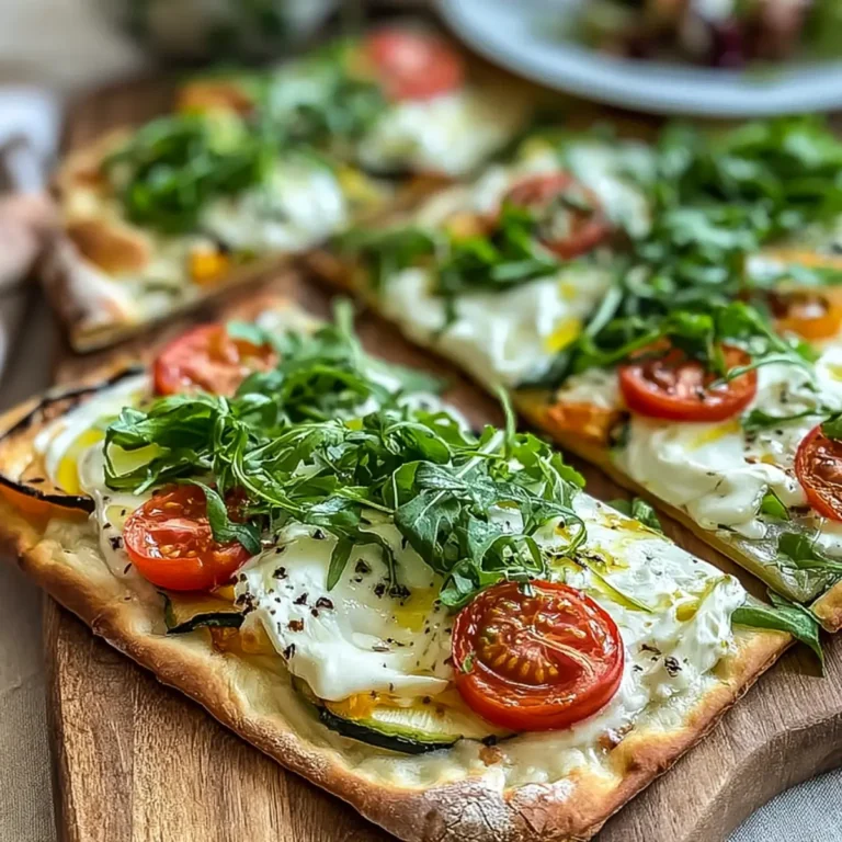 Vegetarische Flammkuchen