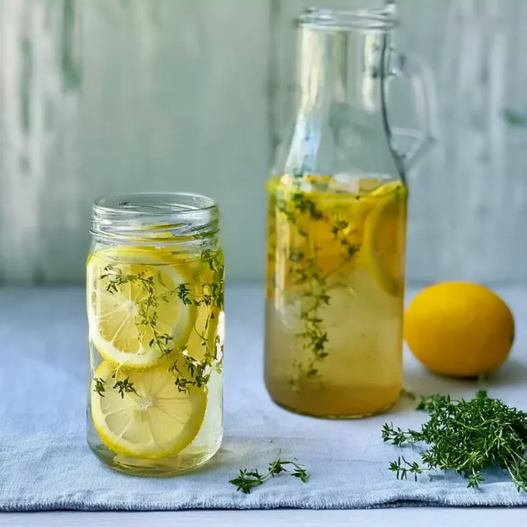 Zitronen Thymian Limonade