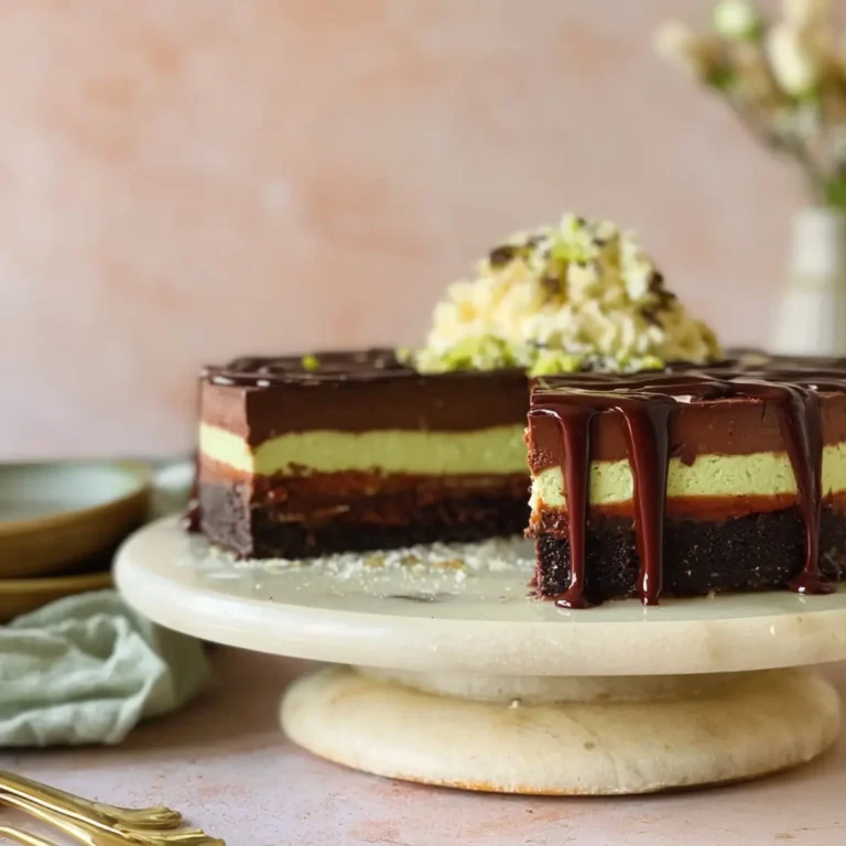 Dubai Schokoladen Cheesecake ohne Backen