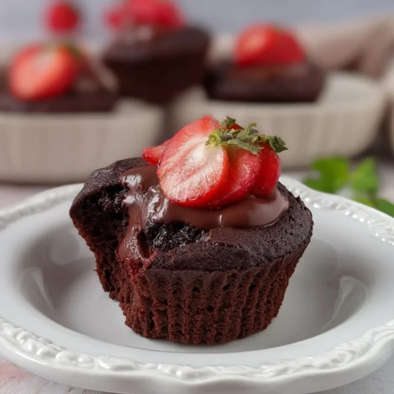 Erdbeer Schoko Muffins