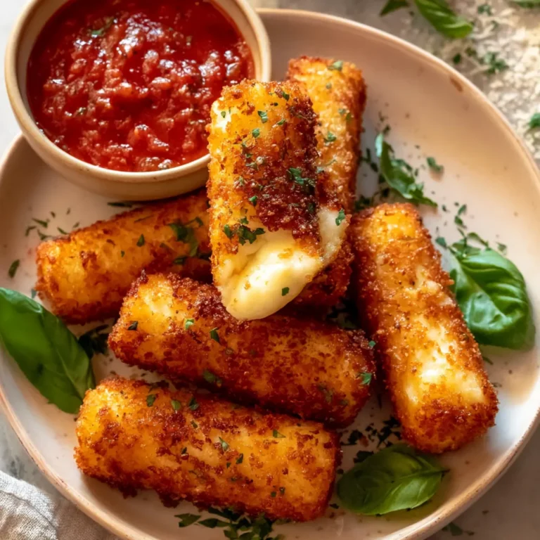 Gebackene Käse Sticks & Marinara