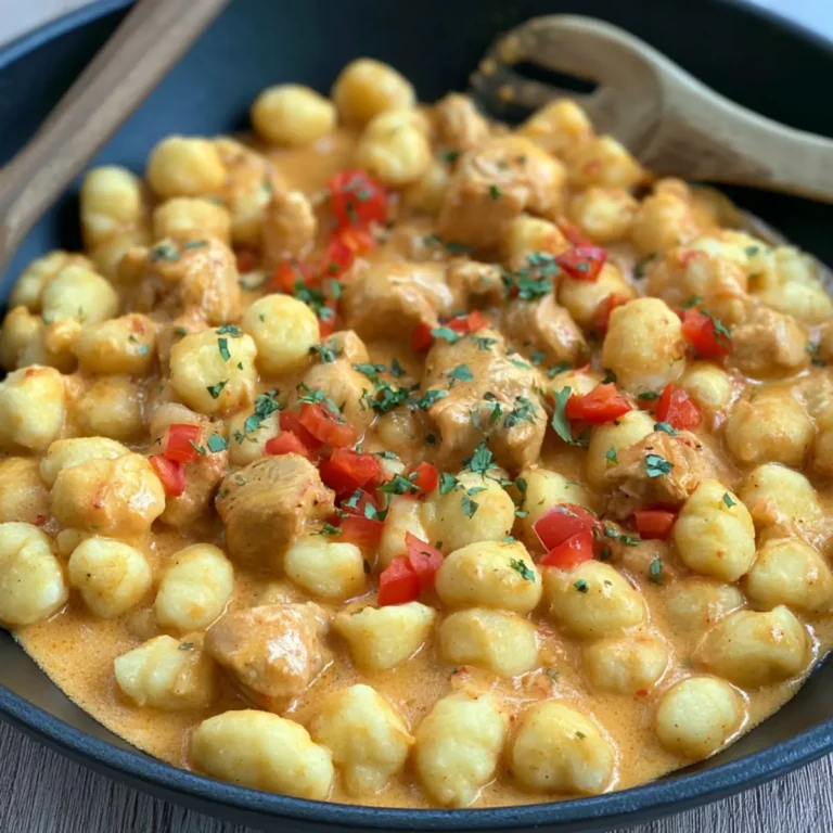 Gnocchi Pfanne mit Hähnchen