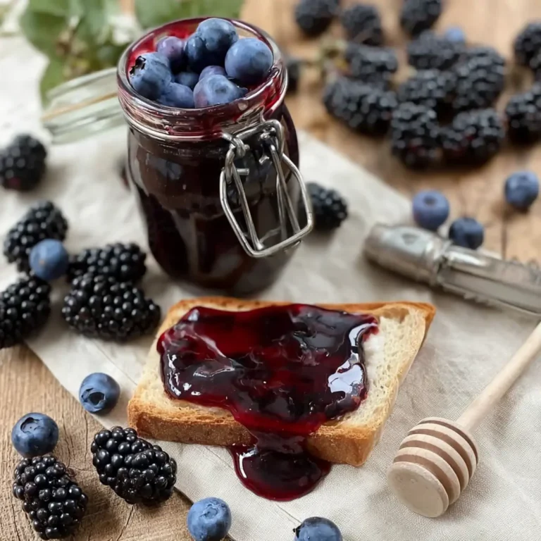 Heidelbeer Brombeer Marmelade
